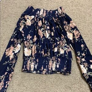 Floral cute top